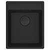 Мийка з сифоном граніт MRG 610-37 TL Black Edition чорний матовий Franke (114.0699.230) - small