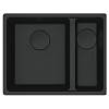 Мийка з сифоном граніт MRG 160 Black Edition чорний матовий (мпс) Franke (125.0699.229) - small