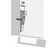 Планка клиноподібна 10 ° для монтажних планок Sensys, цинк (9072534) Hettich, недорого - фото №3 - small