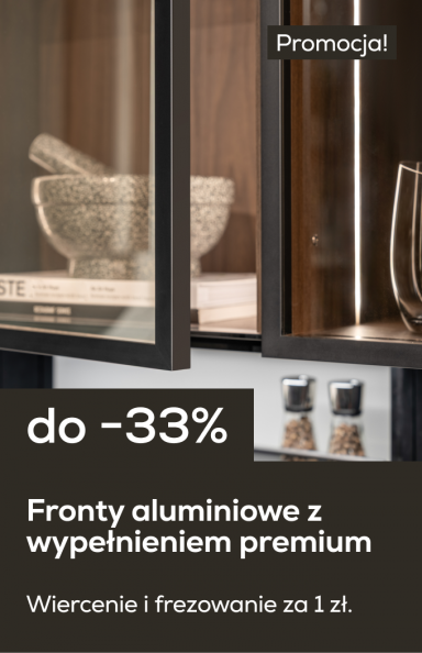 Fronty aluminiowe z wypełnieniem premium w promocyjnej cenie! - Strona główna