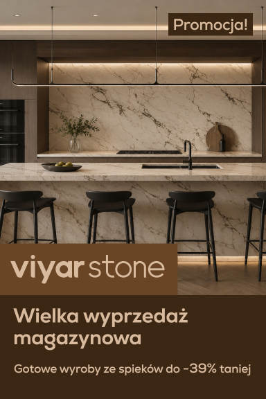 Wyprzedaż magazynowa ViyarStone: gotowe wyroby ze spieków Neolith z rabatem do -39% - Strona główna