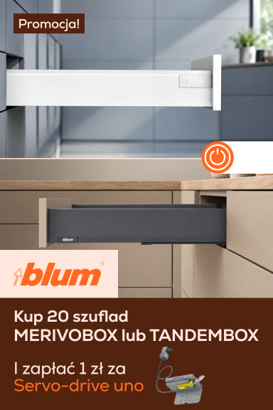 Kup 20 szuflad MERIVOBOX lub TANDEMBOX I zapłać 1 zł za Servo-drive uno - Strona główna