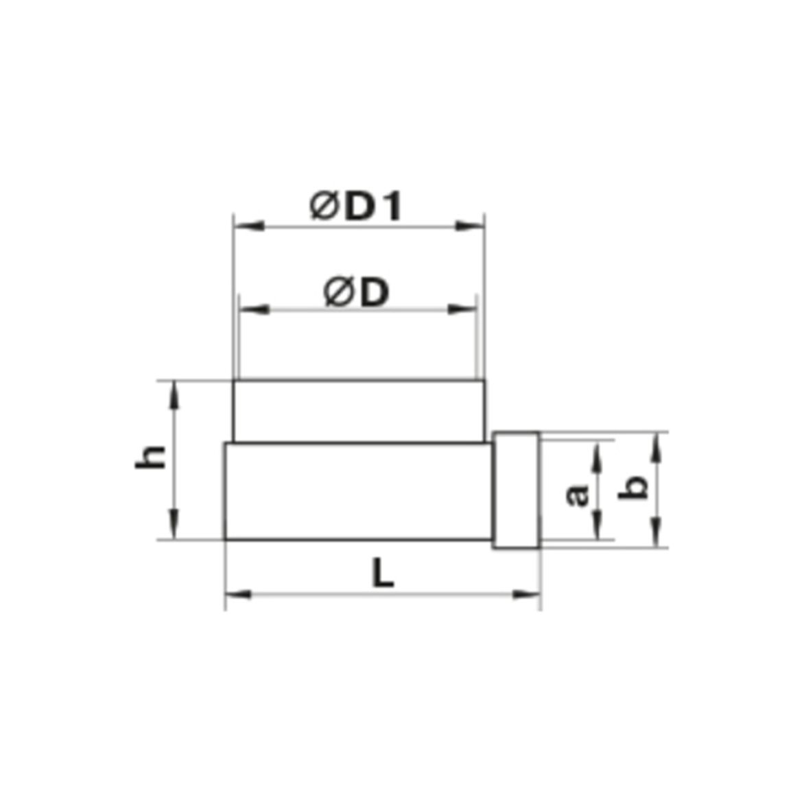 Колено 55*110/d 100 VENTS (521)