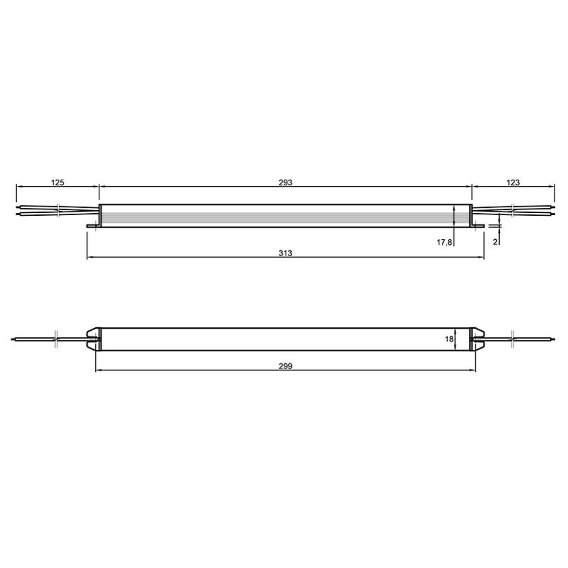Блок питания UltraSLIM, 12-60-IP20-2Y, метал. корпус Блок питания UltraSLIM, 12-60-IP20-2Y, метал. корпус
