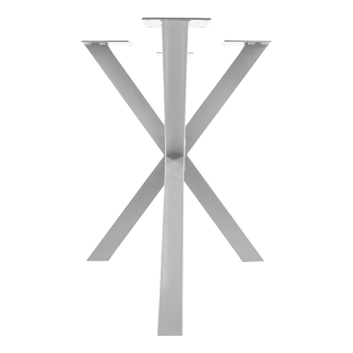 Каркас для стола 3Х, 1200х600мм, h=725мм, серый RAL 9006 Каркас для стола 3Х, 1200х600мм, h=725мм, серый RAL 9006
