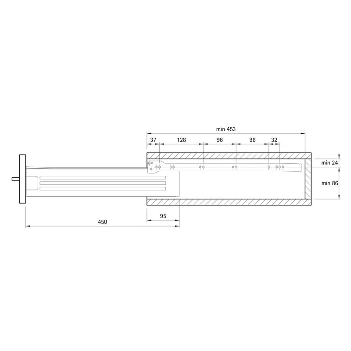 Метабоксы L=450 H-86 Muller Метабоксы L=450 H-86 Muller