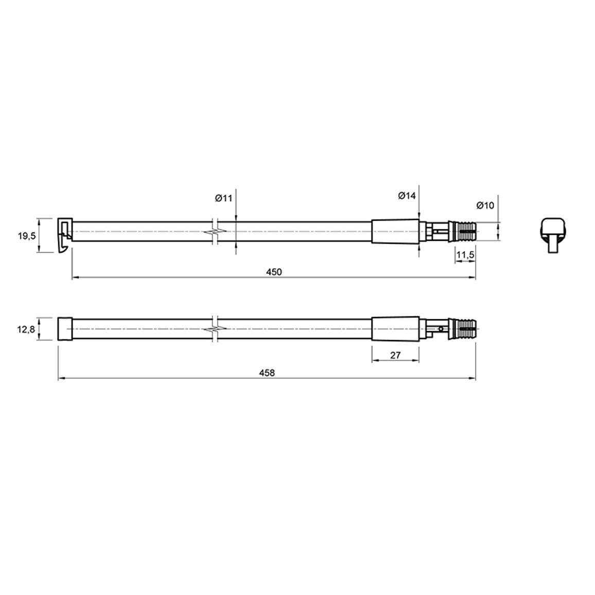 Релинги L=450 Muller Релинги L=450 Muller