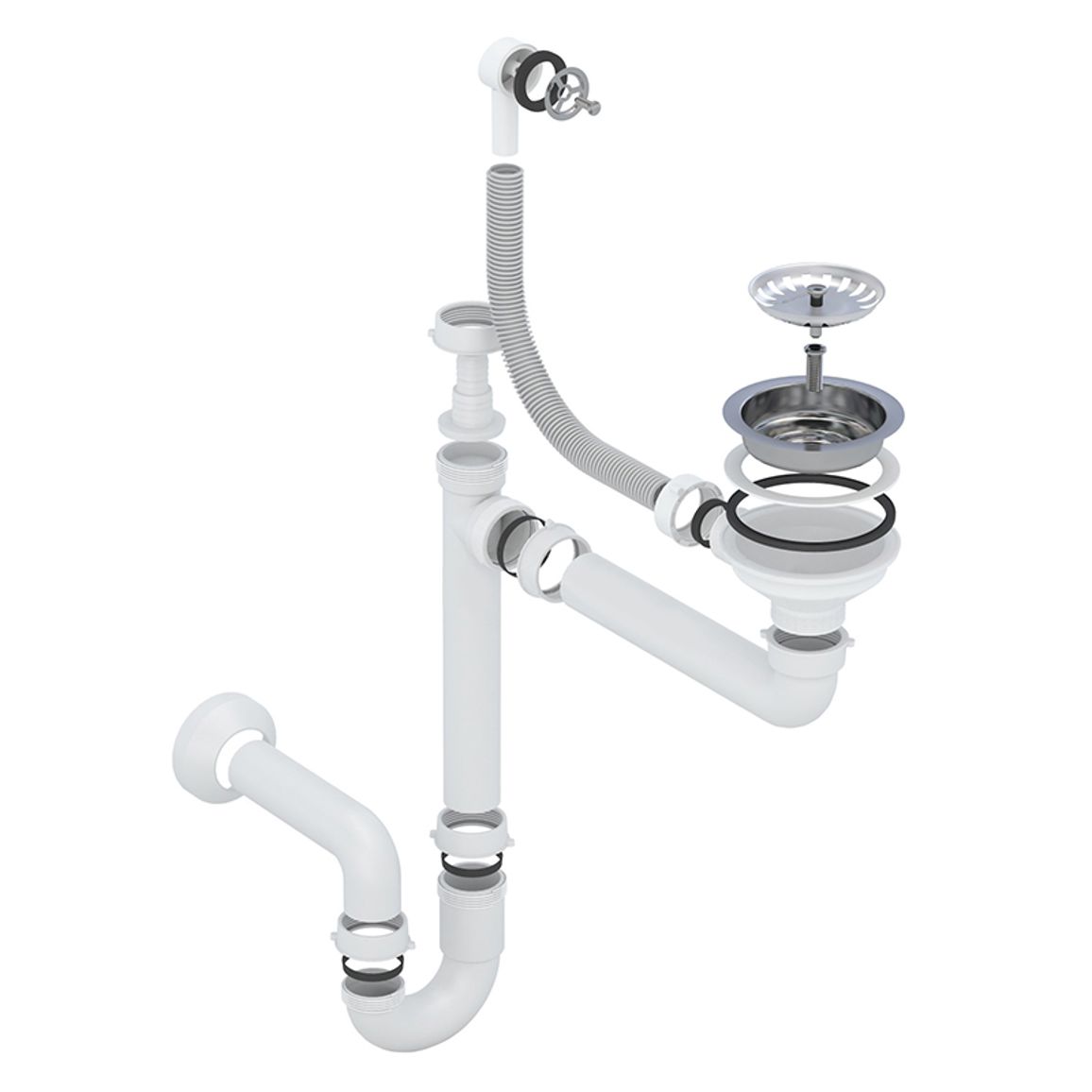 Мойка гранитная Model K 040.78 черный Cascata Мойка гранитная Model K 040.78 черный Cascata