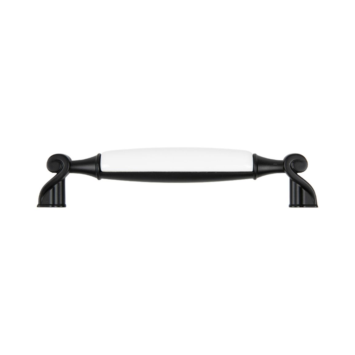 Ручка Ferro Fiori CR 9001.128 черный матовый|белый Ручка Ferro Fiori CR 9001.128 черный матовый|белый