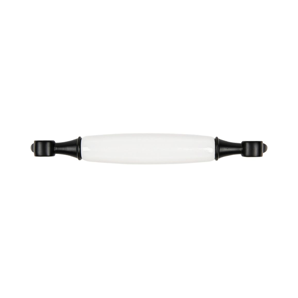 Ручка Ferro Fiori CR 9001.128 черный матовый|белый Ручка Ferro Fiori CR 9001.128 черный матовый|белый