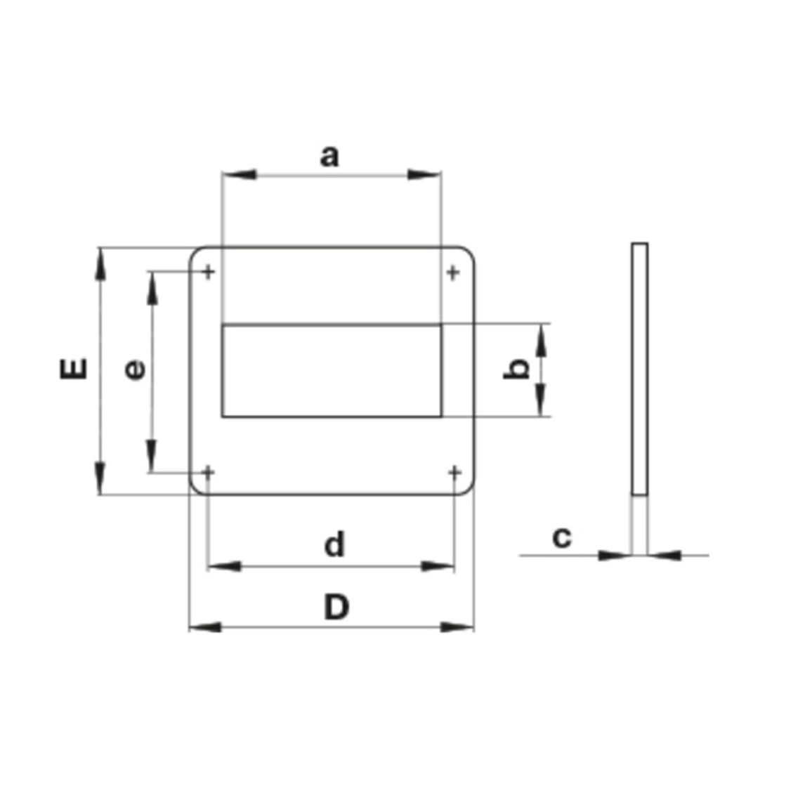Пластина стінова 55*110 VENTS (55) Пластина стінова 55*110 VENTS (55)