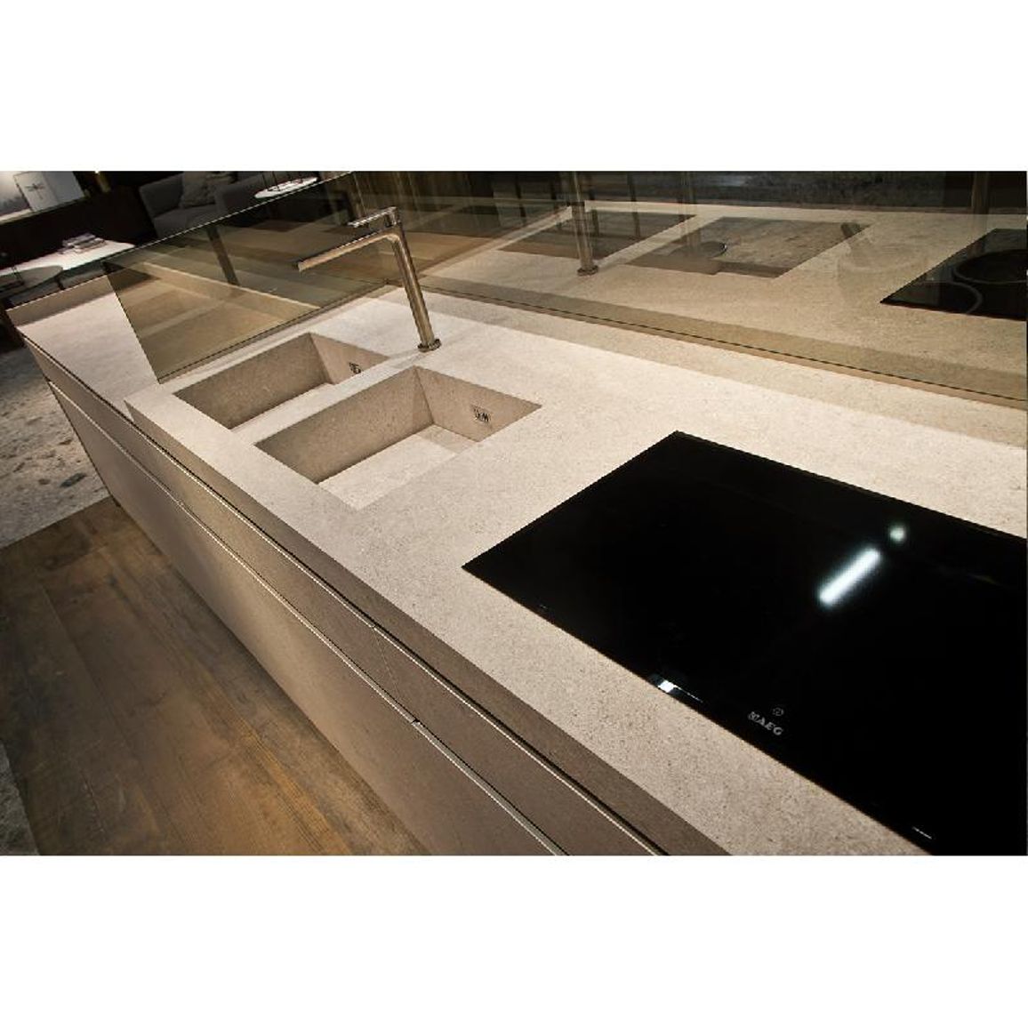 Керамогранит Inalco Petra Crema abujardado 12mm 3200Х1600