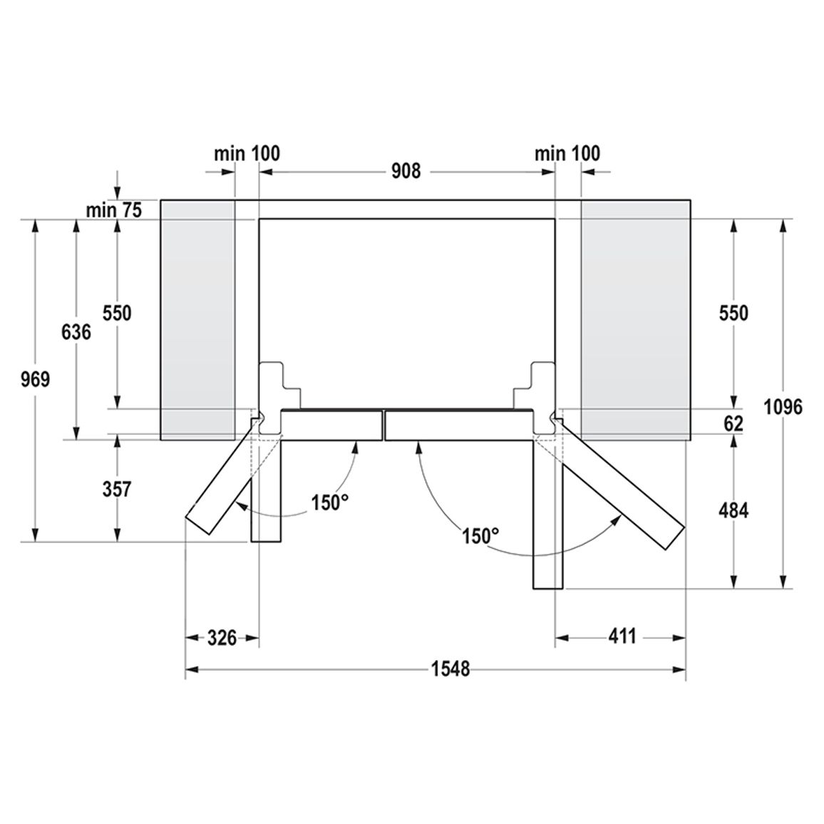 Холодильник SbS NRS 918 EMB Gorenje Холодильник SbS NRS 918 EMB Gorenje