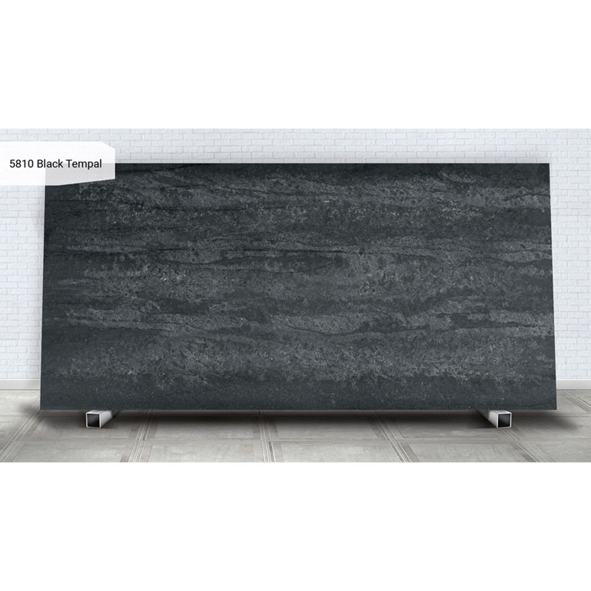 Штучний кварцит Caesarstone 5810 Black Tempal 20мм