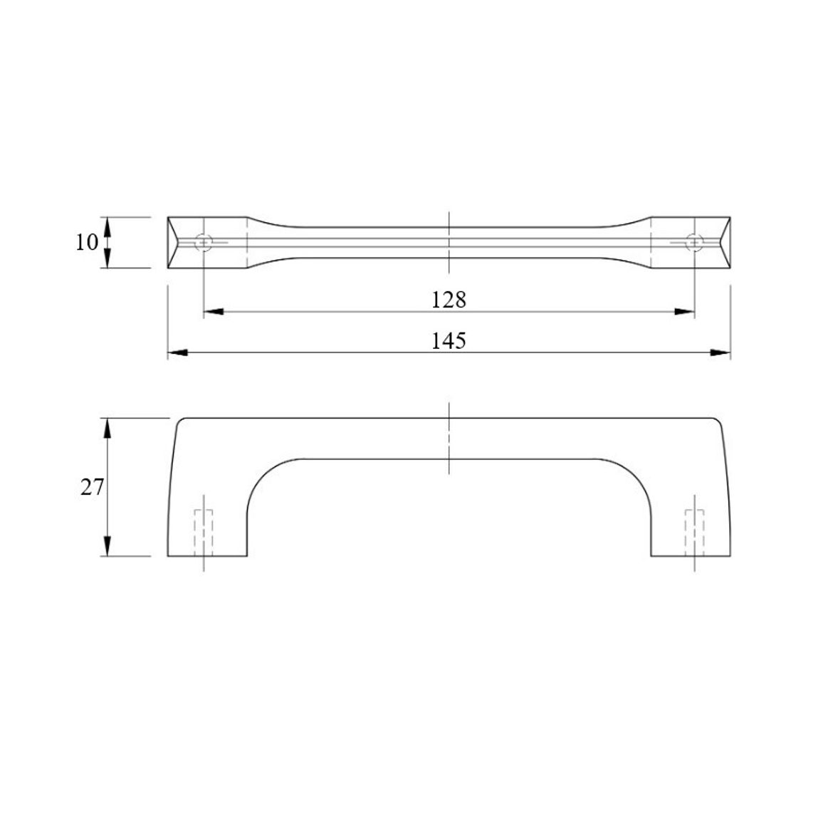 Ручка F1092 / 128 чорний Ручка F1092 / 128 чорний
