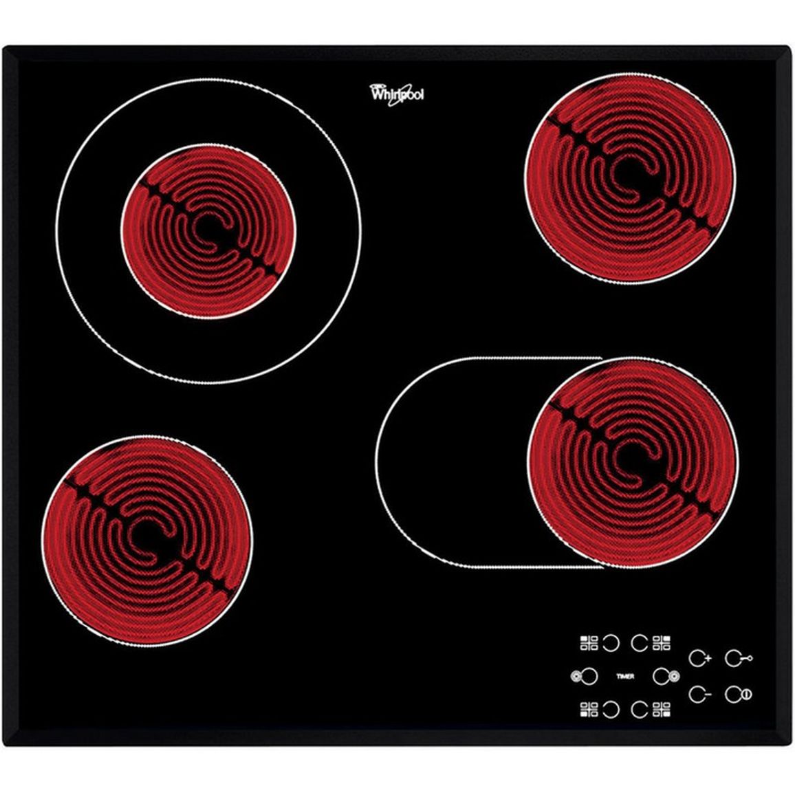 Электрическая варочная поверхность AKT8190BA Whirlpool Электрическая варочная поверхность AKT8190BA Whirlpool