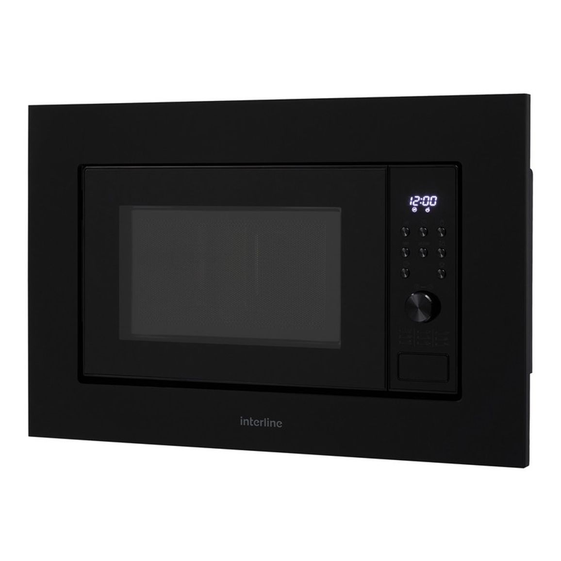 Микроволновка модерн черная INTERLINE MWS 420 ESA BA Микроволновка модерн черная INTERLINE MWS 420 ESA BA
