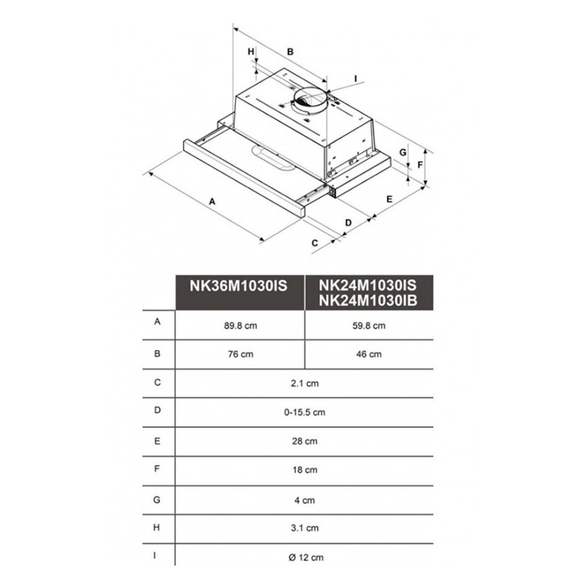 Витяжка NK24M1030IB/UR SAMSUNG Витяжка NK24M1030IB/UR SAMSUNG