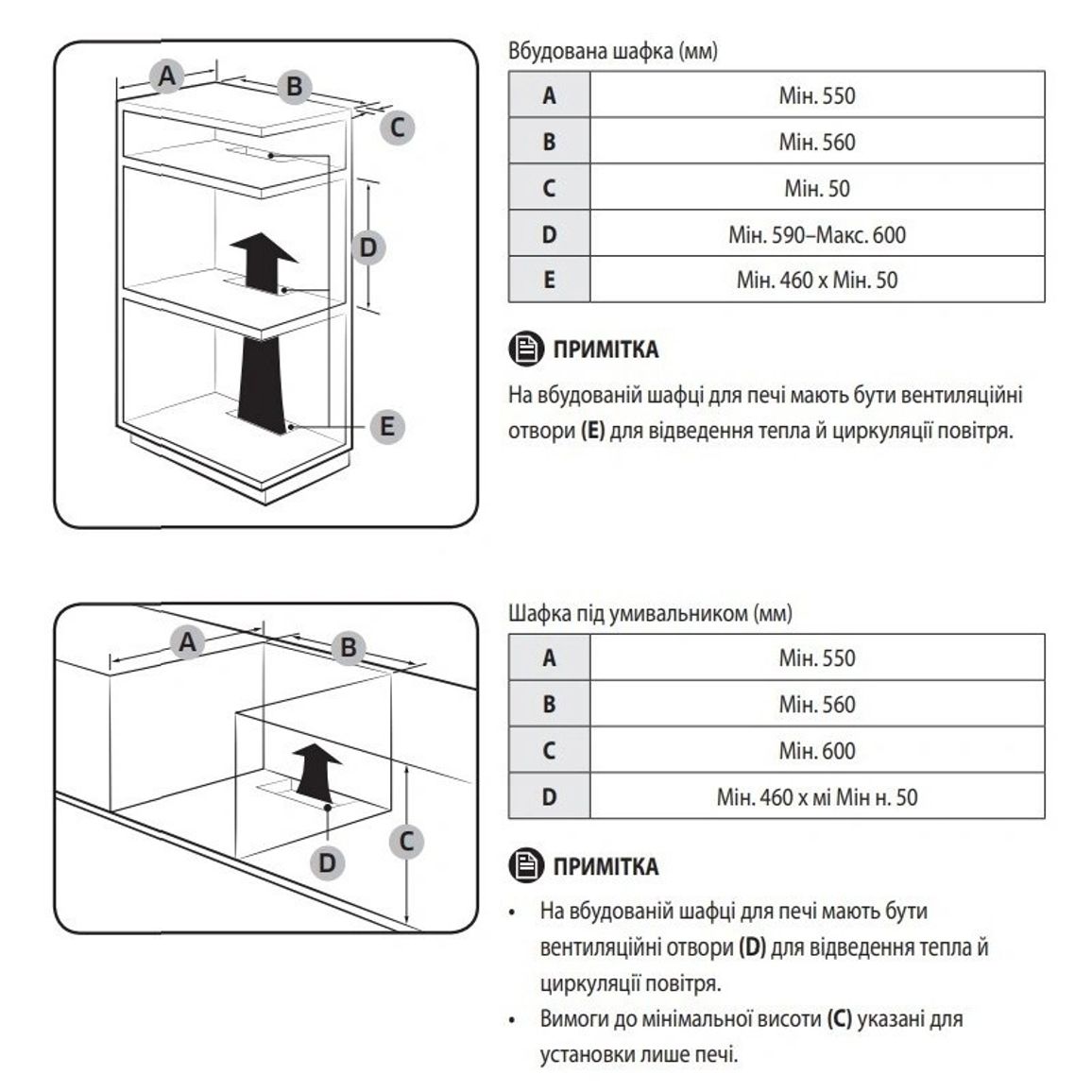 Духова шафа NV68A1110RS/WT SAMSUNG