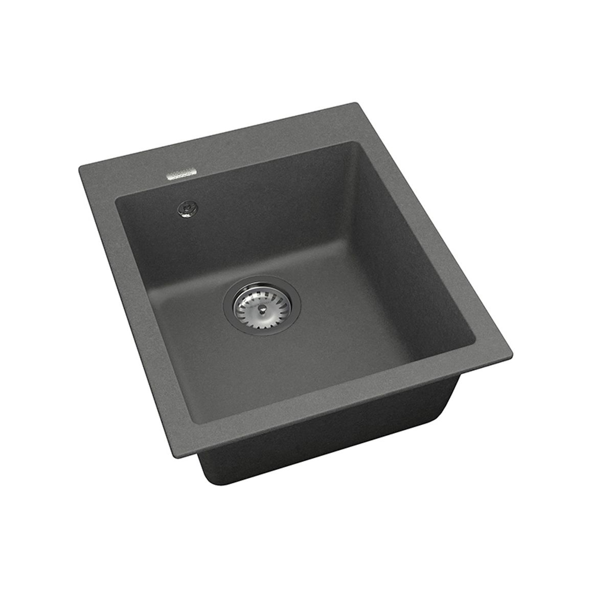 Мойка гранитная Model K 040.42 серый Cascata