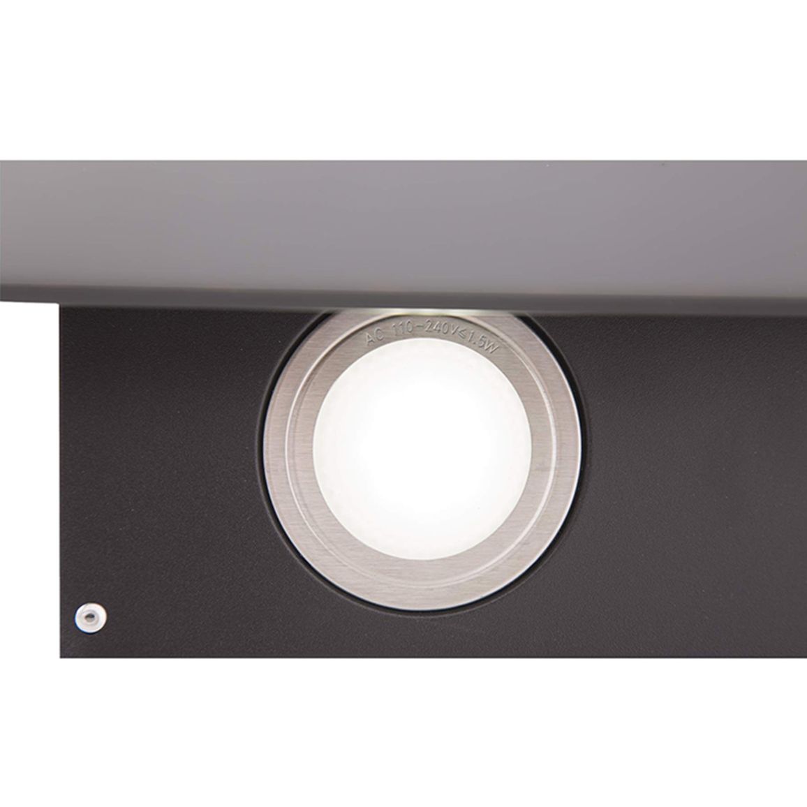 Вытяжка ALTEA BK A 60 PB/GL/A 600мм черная INTERLINE