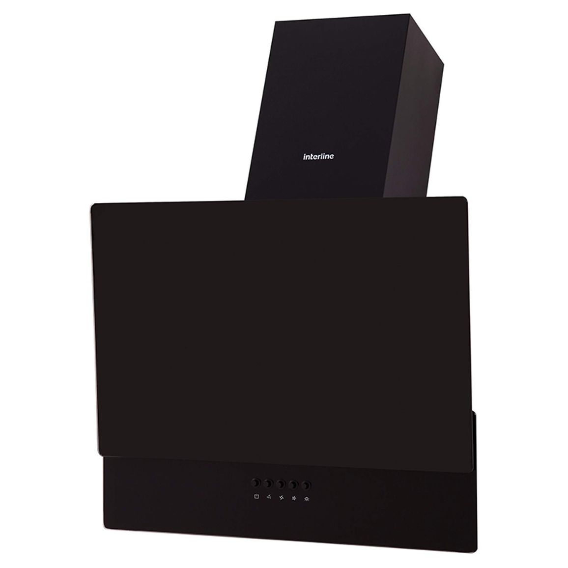 Вытяжка ALTEA BK A 60 PB/GL/A 600мм черная INTERLINE