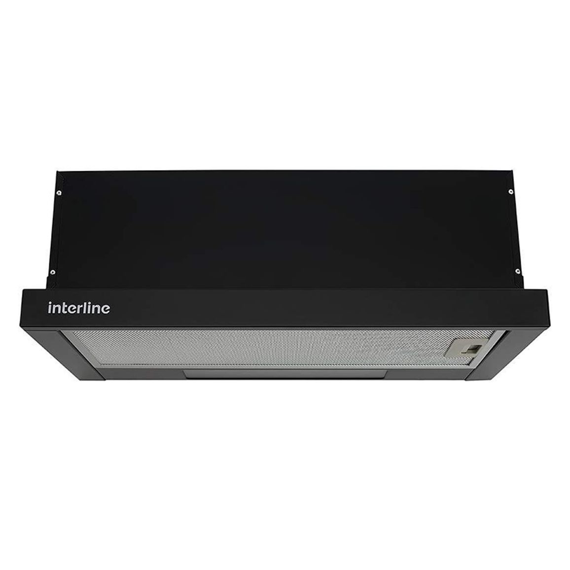 Вытяжка телескопическая SLIM BL A/60/2/T 600мм черная INTERLINE Вытяжка телескопическая SLIM BL A/60/2/T 600мм черная INTERLINE