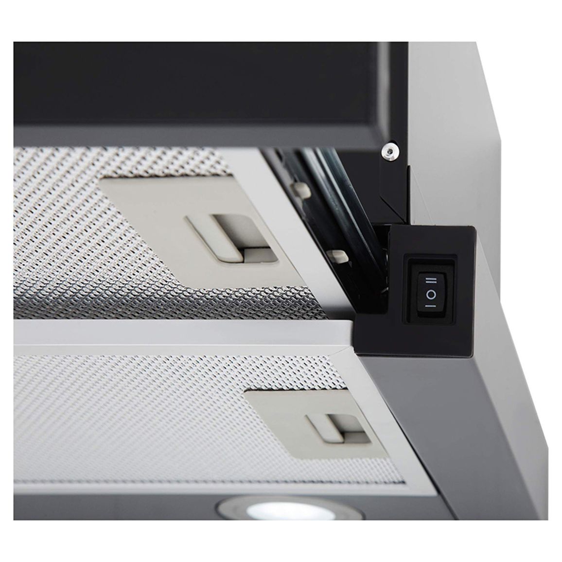 Вытяжка телескопическая SLIM BL A/60/2/T 600мм черная INTERLINE Вытяжка телескопическая SLIM BL A/60/2/T 600мм черная INTERLINE