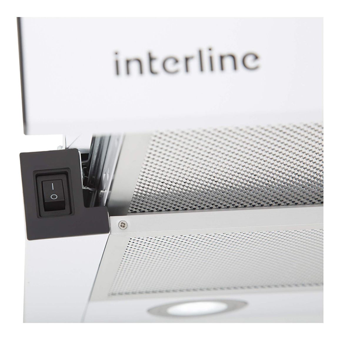 Вытяжка телескопическая SLIM WH A/60/2/T 600мм белая INTERLINE Вытяжка телескопическая SLIM WH A/60/2/T 600мм белая INTERLINE