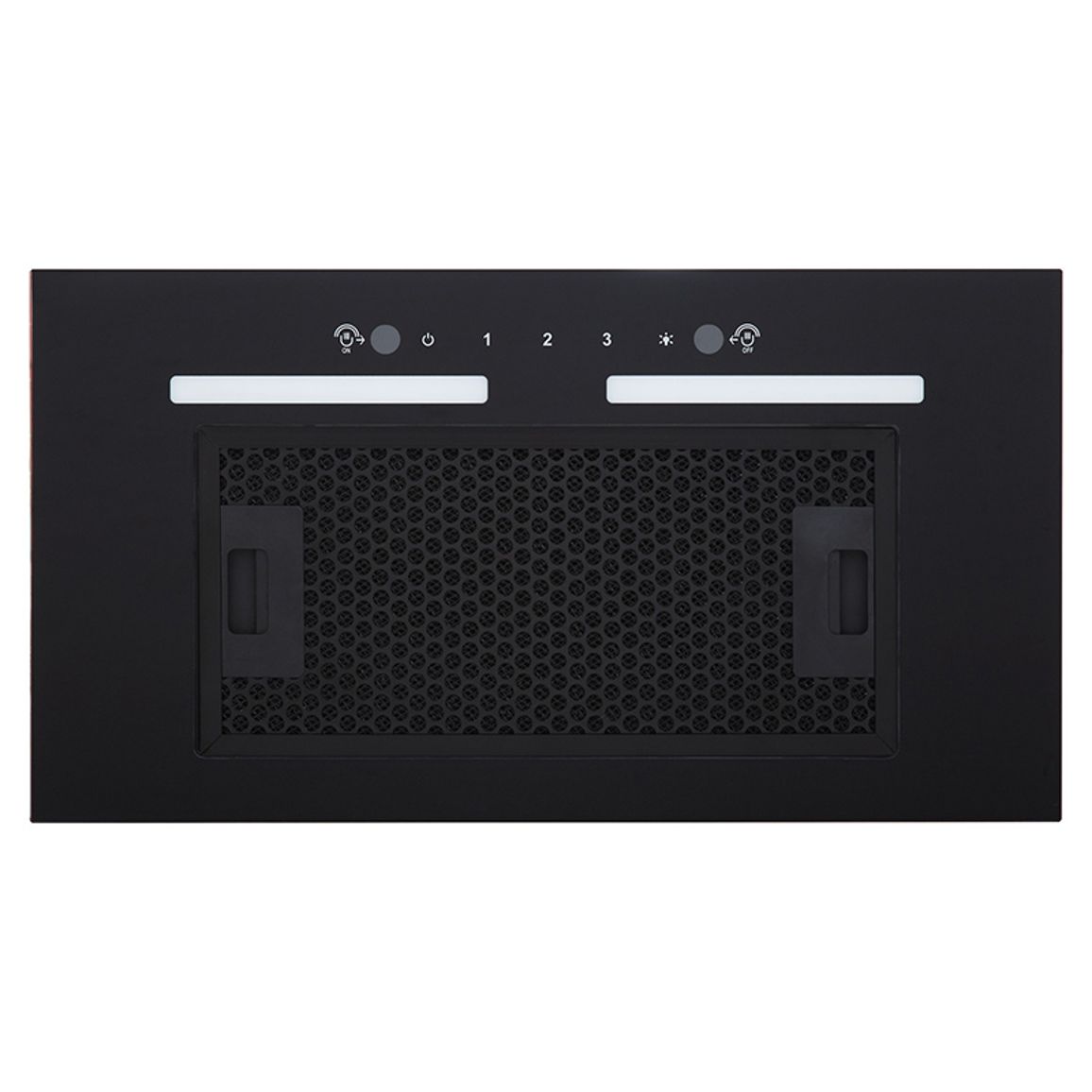 Вытяжка встроенная WIND BL A/60/GL/ST 600мм черная INTERLINE Вытяжка встроенная WIND BL A/60/GL/ST 600мм черная INTERLINE