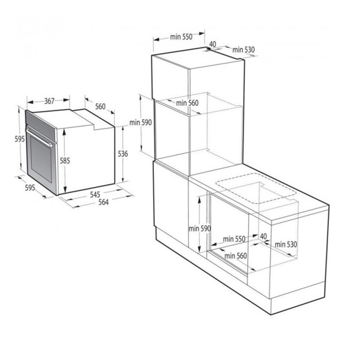 Духовка встраиваемая BOS 67371 CLB Gorenje Духовка встраиваемая BOS 67371 CLB Gorenje