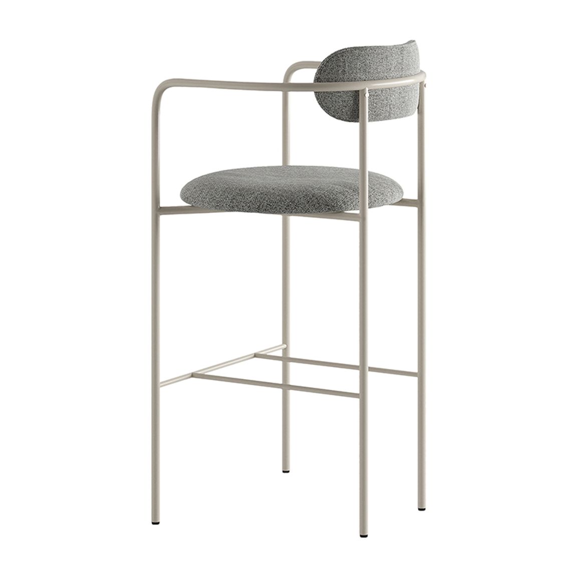 Стул полубарный со спинкой Stool 6 Bar Стул полубарный со спинкой Stool 6 Bar