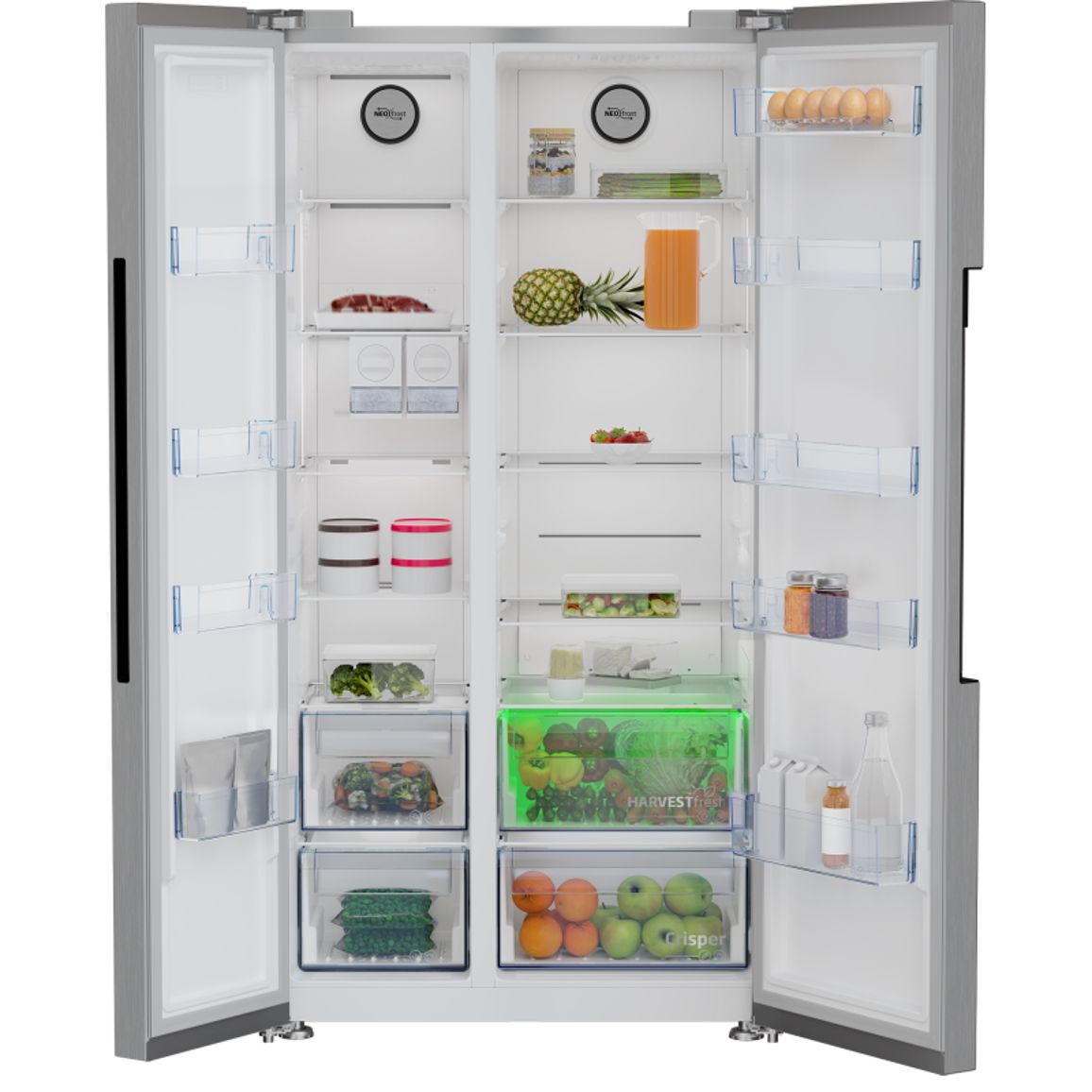 Холодильник Side by side 91см GN164020XP Beko