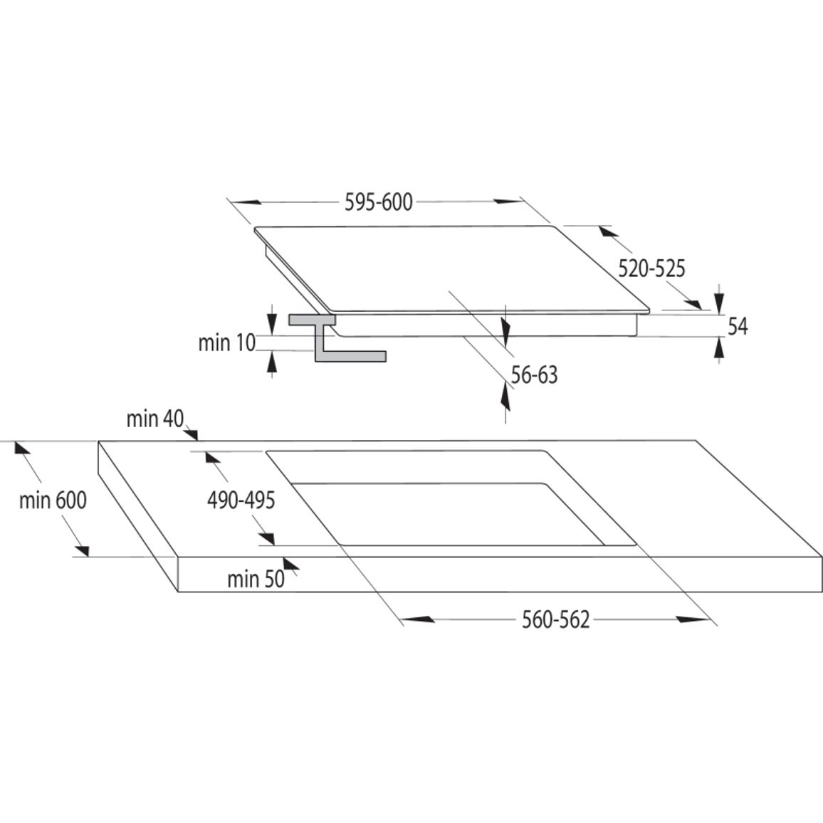 Поверхня iндукційна Gorenje IT 643 SYB7 Поверхня iндукційна Gorenje IT 643 SYB7