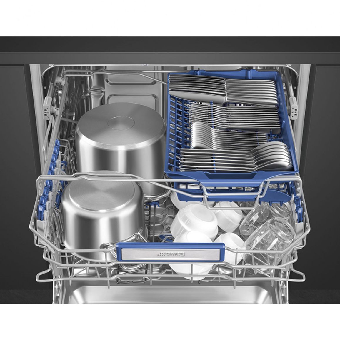 Встраиваемая посудомоечная машина STL324BQLH Smeg (60см) Встраиваемая посудомоечная машина STL324BQLH Smeg (60см)