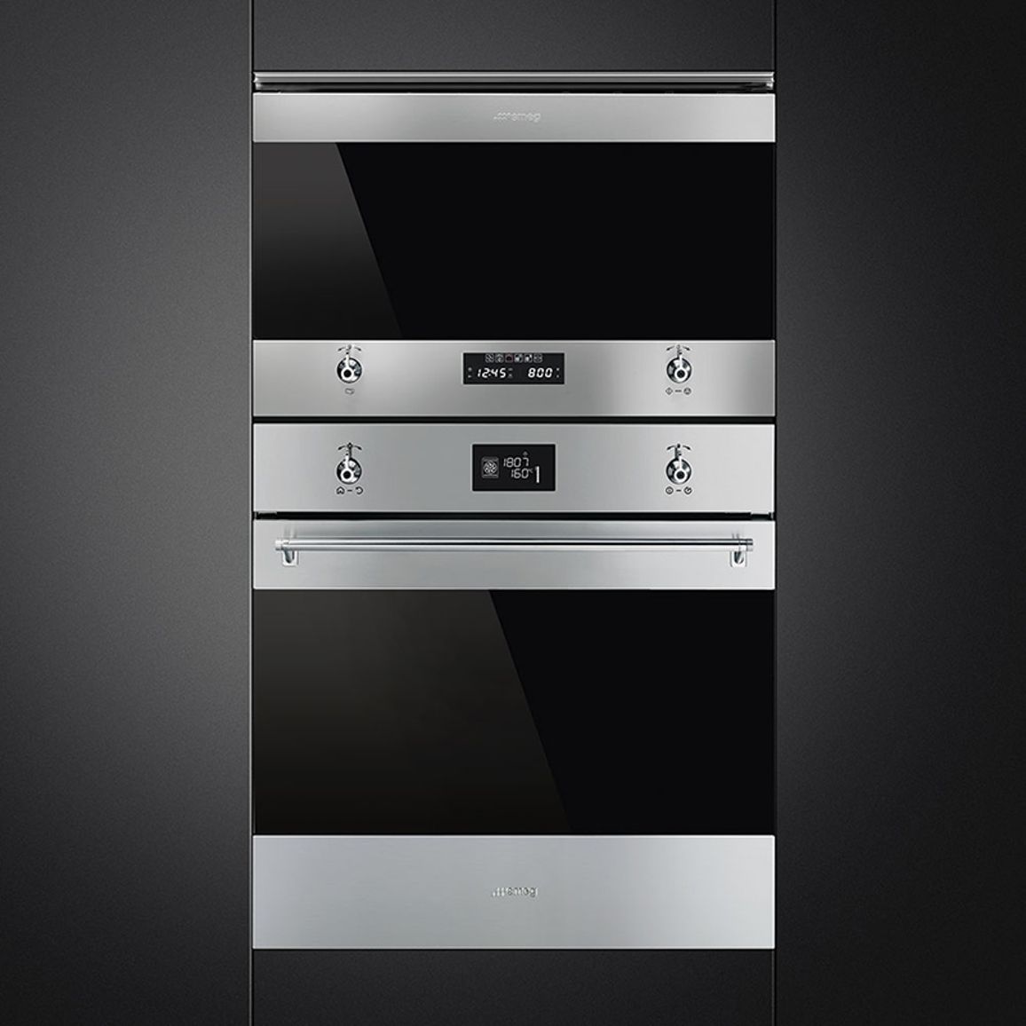 Встраиваемая микроволновая печь MP322X1 Smeg