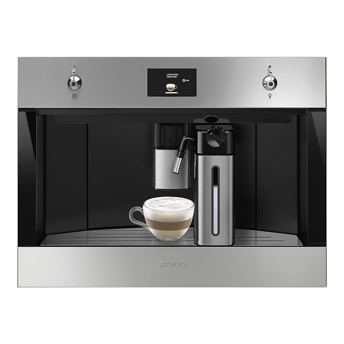 Встраиваемая кофемашина CMS4303X Smeg Встраиваемая кофемашина CMS4303X Smeg