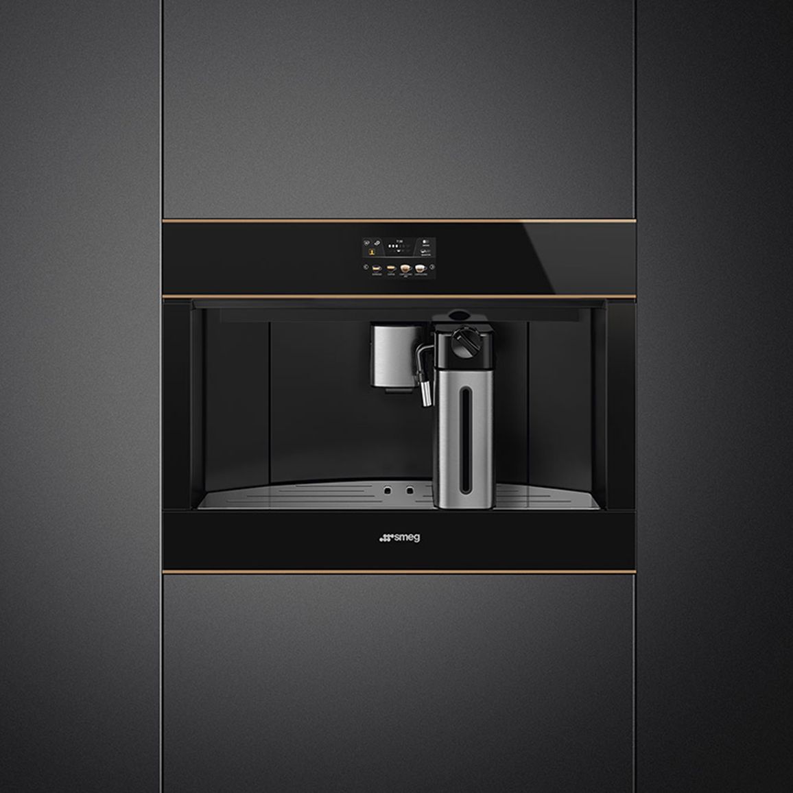 Встраиваемая кофемашина CMS4604NR Smeg Встраиваемая кофемашина CMS4604NR Smeg