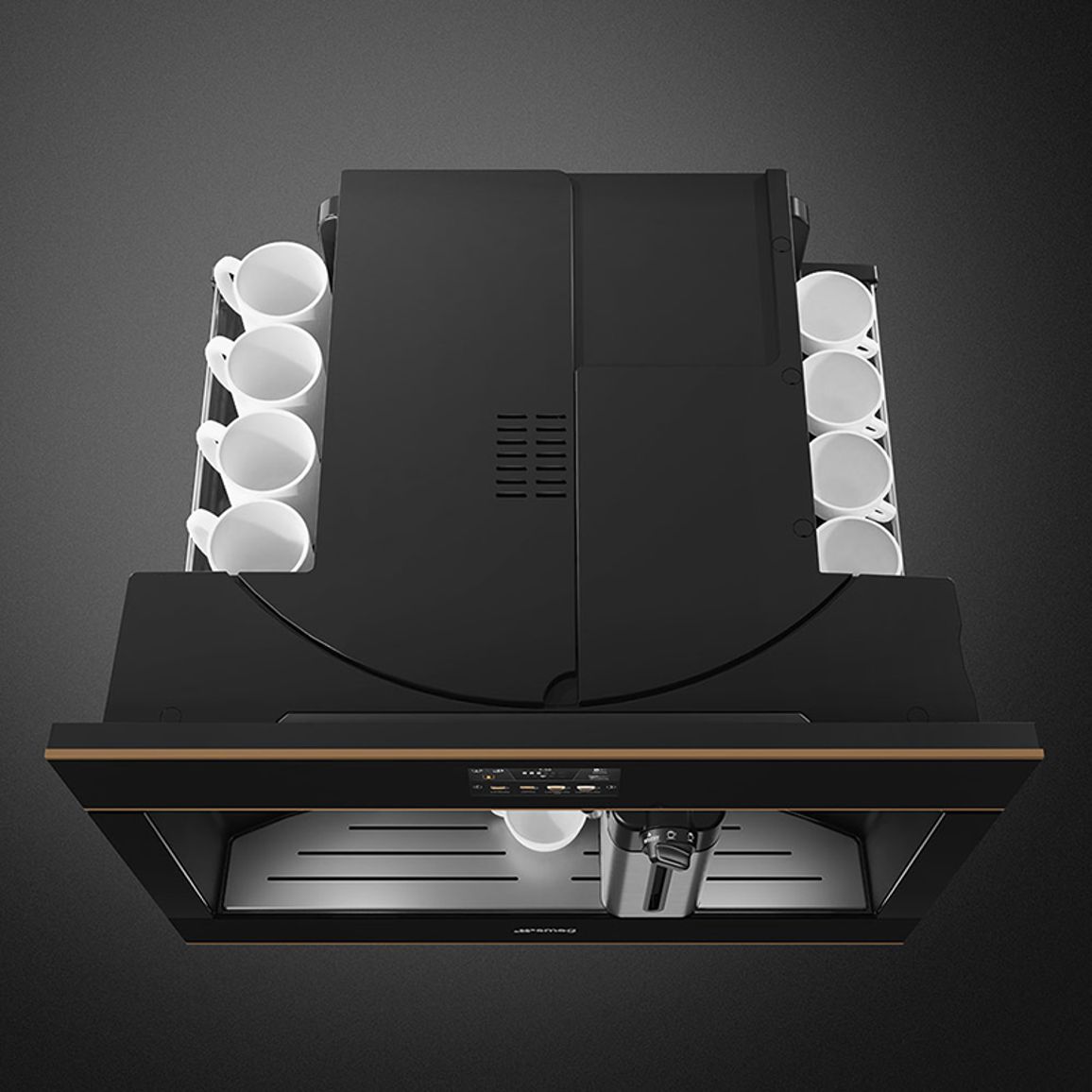 Встраиваемая кофемашина CMS4604NR Smeg Встраиваемая кофемашина CMS4604NR Smeg