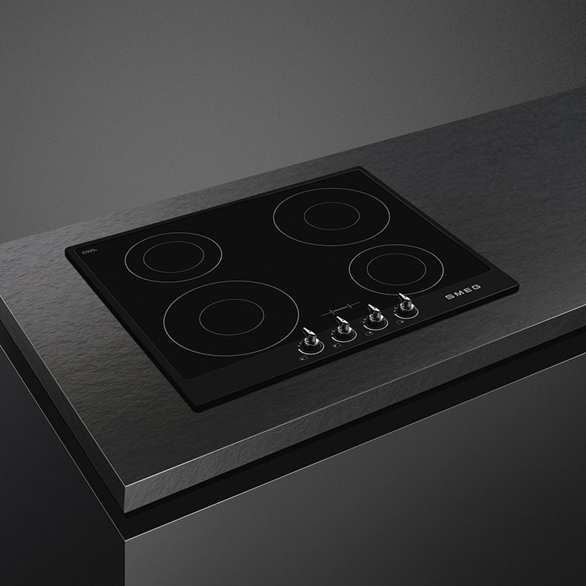 Индукционная поверхность SI964NM Smeg Индукционная поверхность SI964NM Smeg