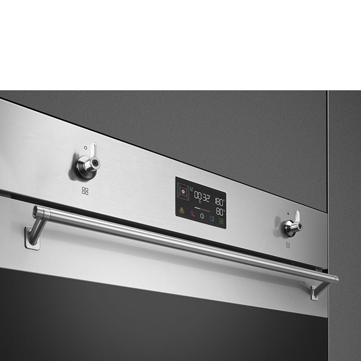 Духовой шкаф с пароваркой SO6302S3PX Smeg Духовой шкаф с пароваркой SO6302S3PX Smeg