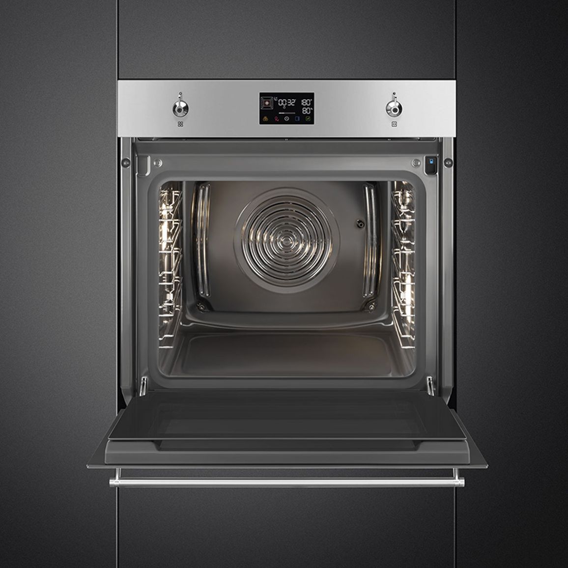 Духовой шкаф с пароваркой SO6302S3PX Smeg Духовой шкаф с пароваркой SO6302S3PX Smeg