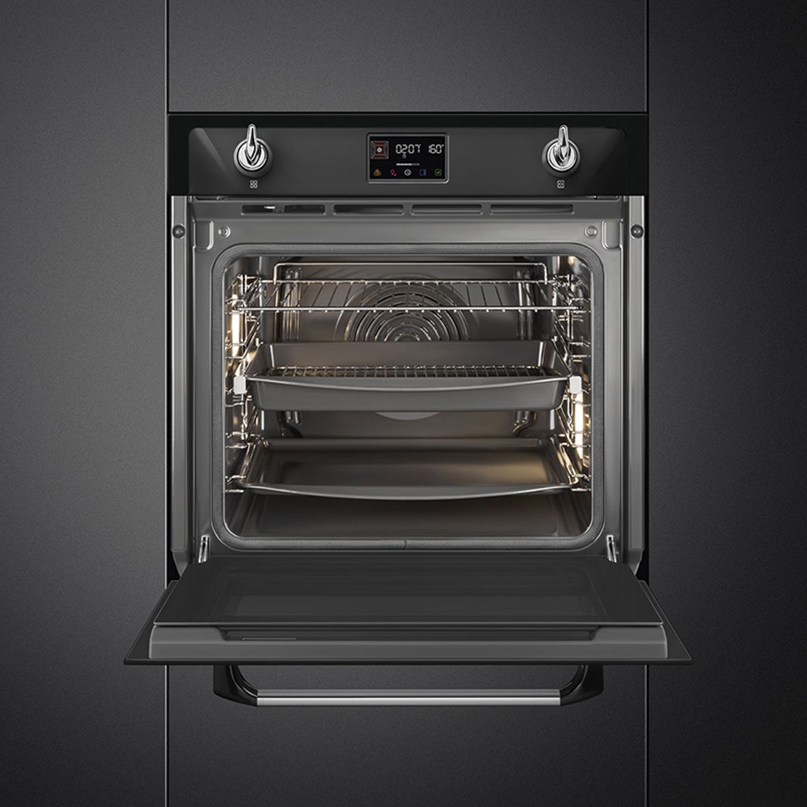 Духова шафа з парою SOP6902S2PN Smeg Духова шафа з парою SOP6902S2PN Smeg