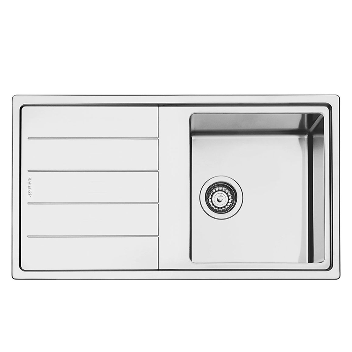 Мийка нерж. Mira LDR861-2 Smeg Мийка нерж. Mira LDR861-2 Smeg