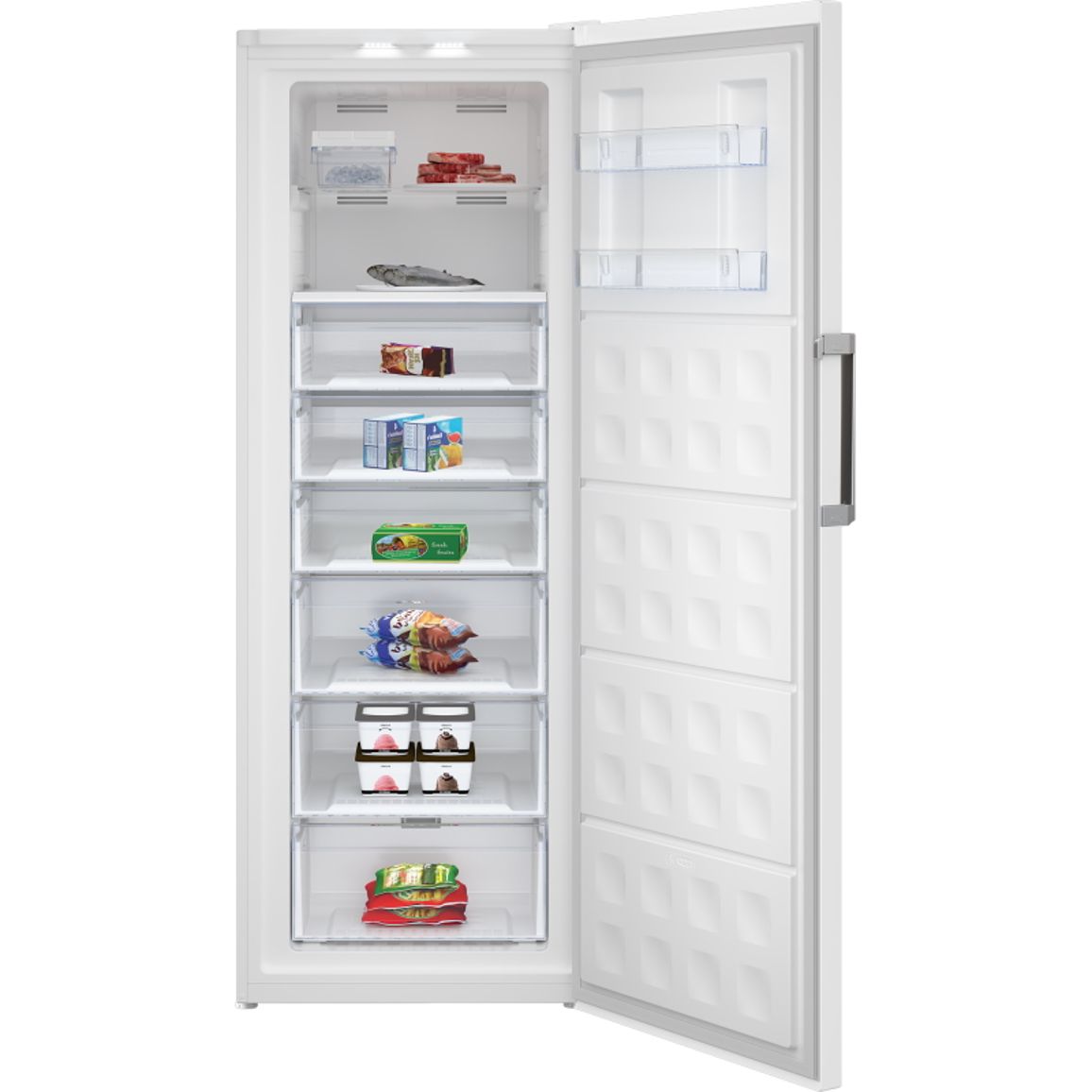 Морозильна камера 70см RFNE448E35W Beko Морозильна камера 70см RFNE448E35W Beko