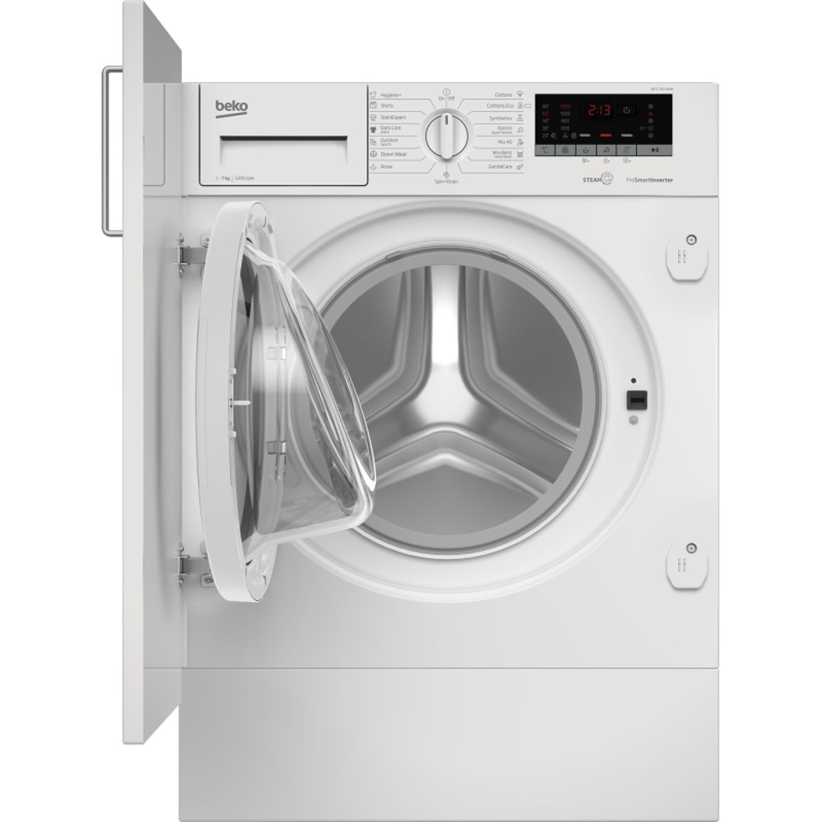Встраиваемая стиральная машина 60см WITC7612B0W Beko