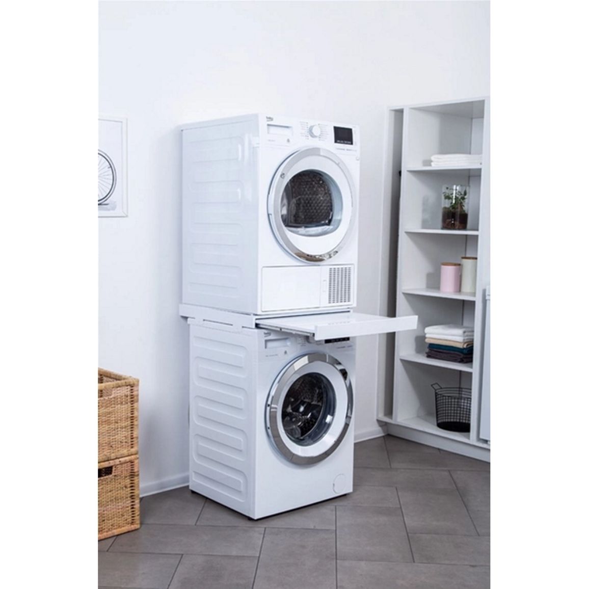 Подставка для стиральной и сушильной машины 54см SKWS54 Beko Подставка для стиральной и сушильной машины 54см SKWS54 Beko