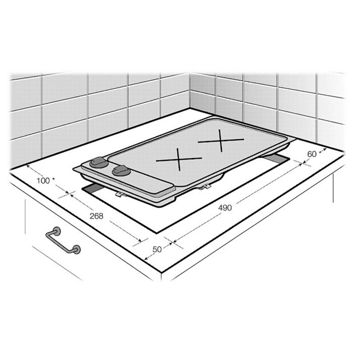 Газовая поверхность HDCG32220FX Beko Газовая поверхность HDCG32220FX Beko