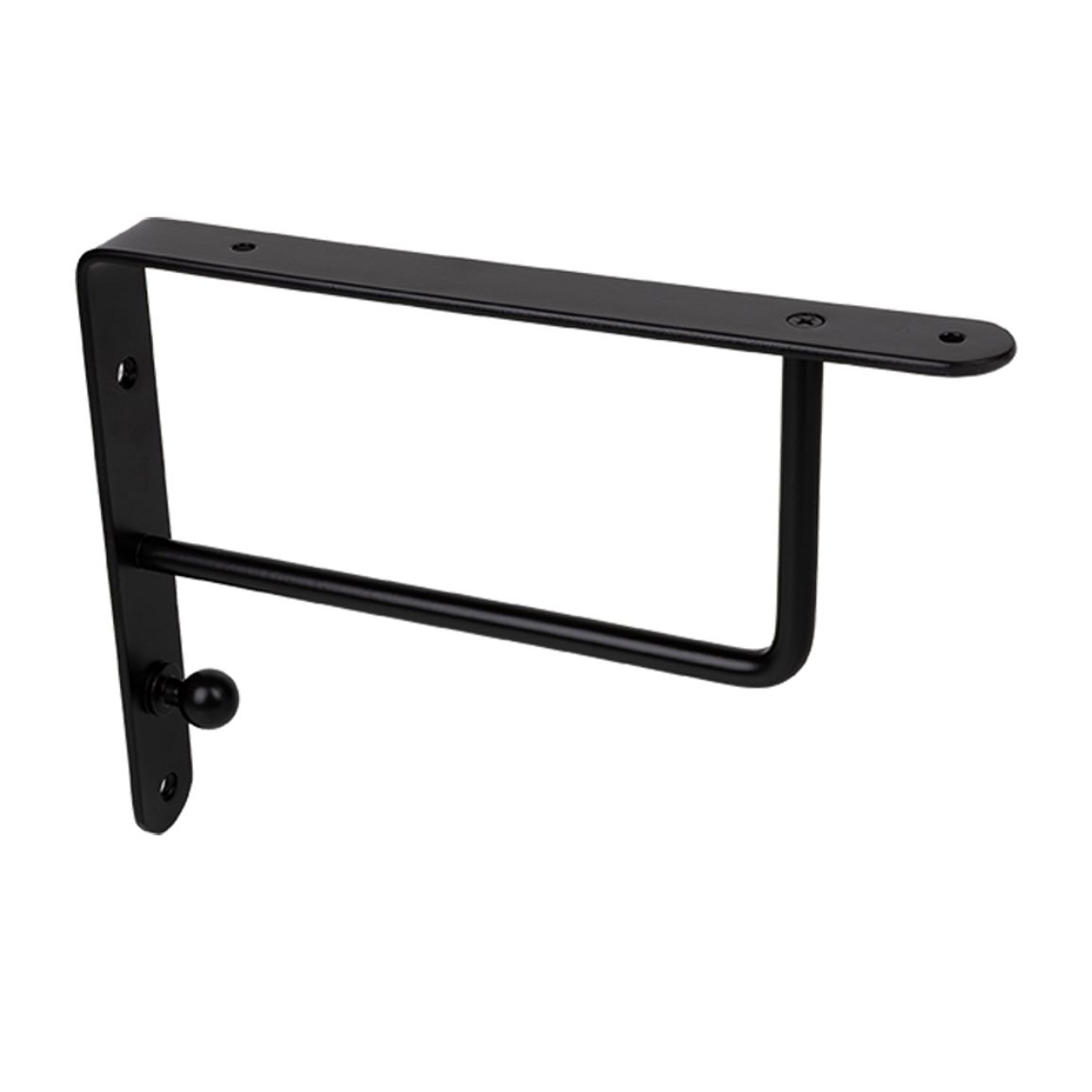 Консоль метал 195x250 прямокутна, max 20кг, чорний матовий Консоль метал 195x250 прямокутна, max 20кг, чорний матовий