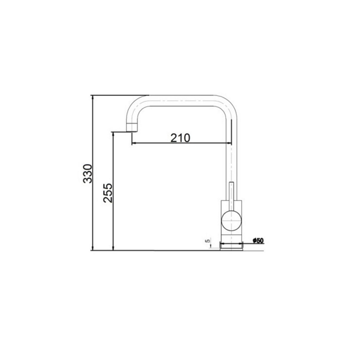 Змішувач нерж. SKF 860 Fabiano Змішувач нерж. SKF 860 Fabiano